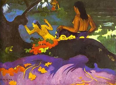 By the Sea Paul Gauguin